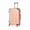 Maleta De Viaje 30 Pulgadas 23 Kg con Clave - Oro Rosa