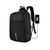 Mochila Antirrobo Con Clave Impermeable Usb - Negro