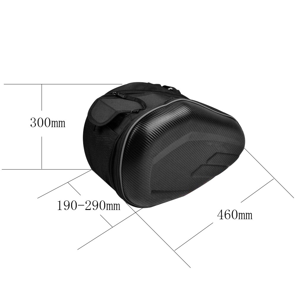 Alforja Para Moto Impermeable Caja Motocicleta - Imagen 2
