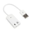 Tarjeta Sonido 7.1 Usb Audio Microfono Externo Adaptador