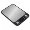 Balanza Digital Portatil Gramera Hasta 5 Kg Metalica