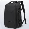 Mochila de Viaje USB Maleta de Mano Expandible a 37L  Impermeable