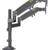 Soporte North Bayou H180 de mesa para Doble TV/Monitor de 22" a 32" negro