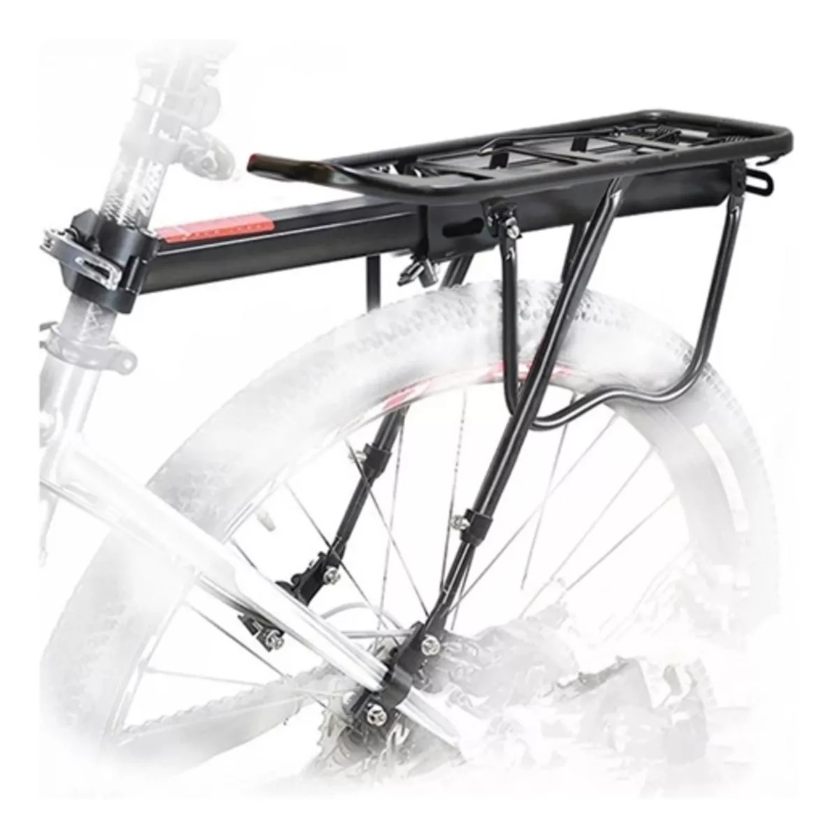 Parrilla Bicicleta Soporte Asiento Trasero Equipaje - Imagen 3