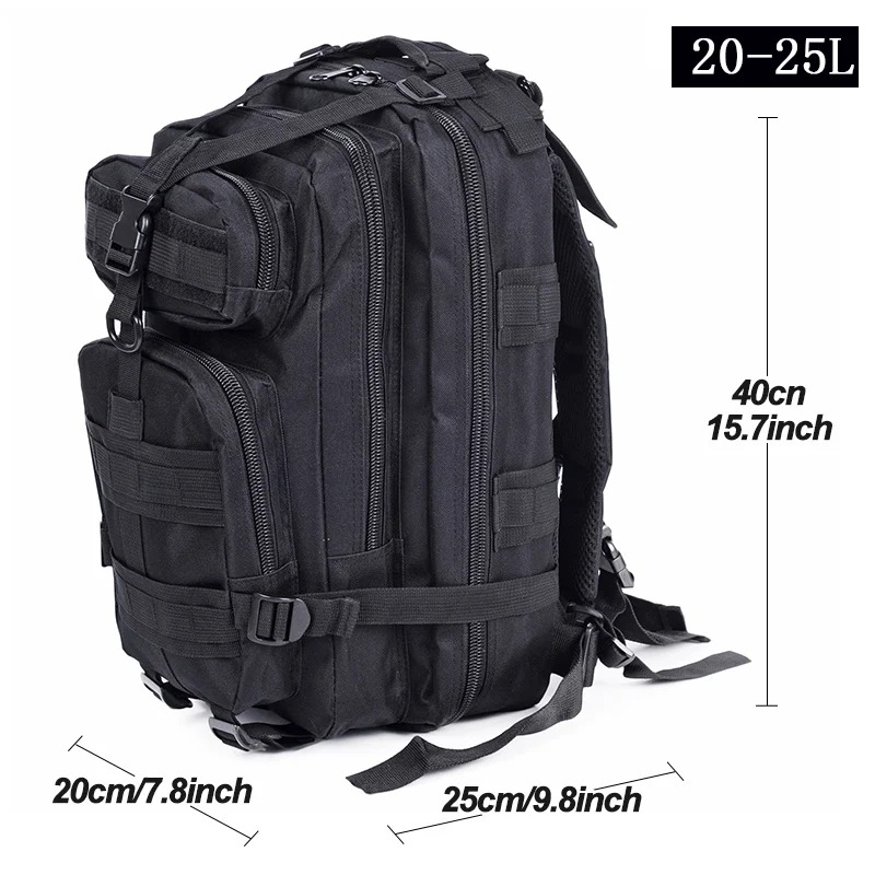 Mochila Tactica Militar Impermeable - Imagen 2