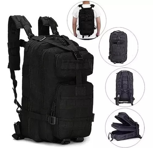 Mochila Tactica Militar Impermeable - Imagen 3