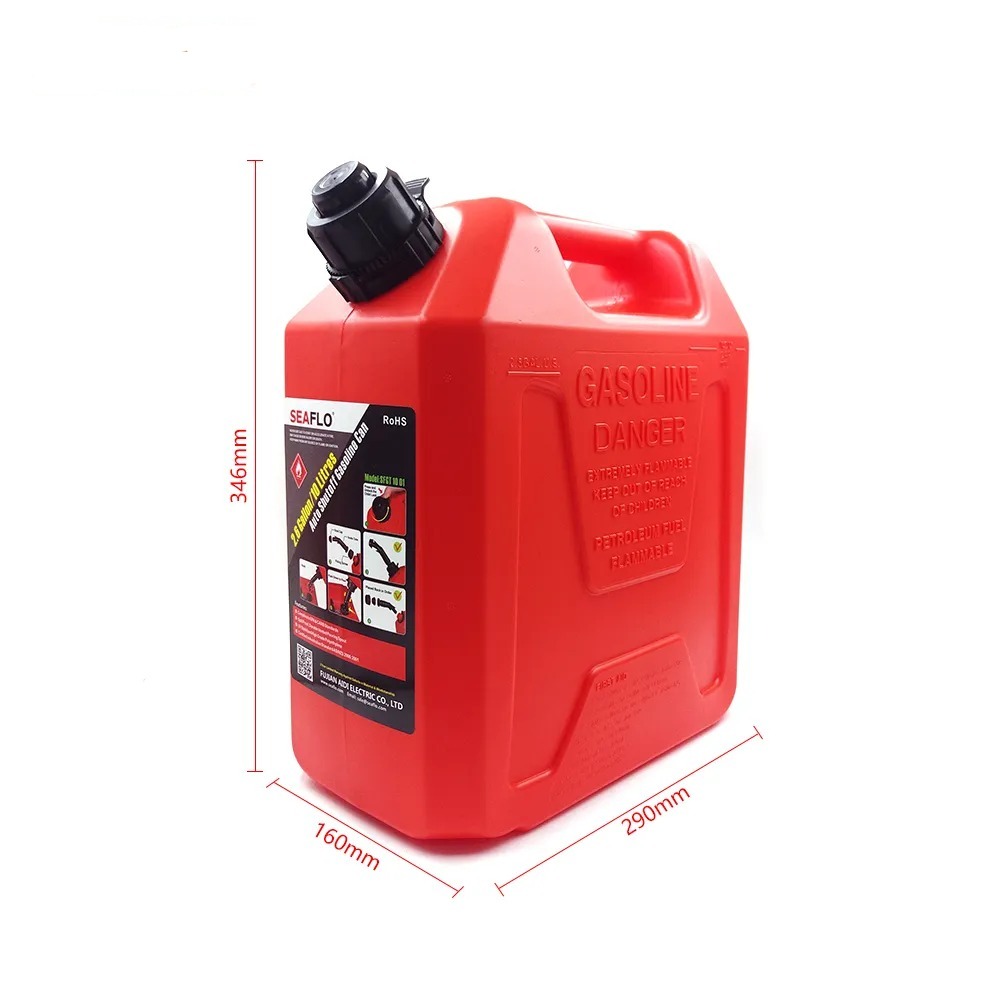 Galonera Tanque de Gasolina 10 Litros - Rojo - Imagen 3