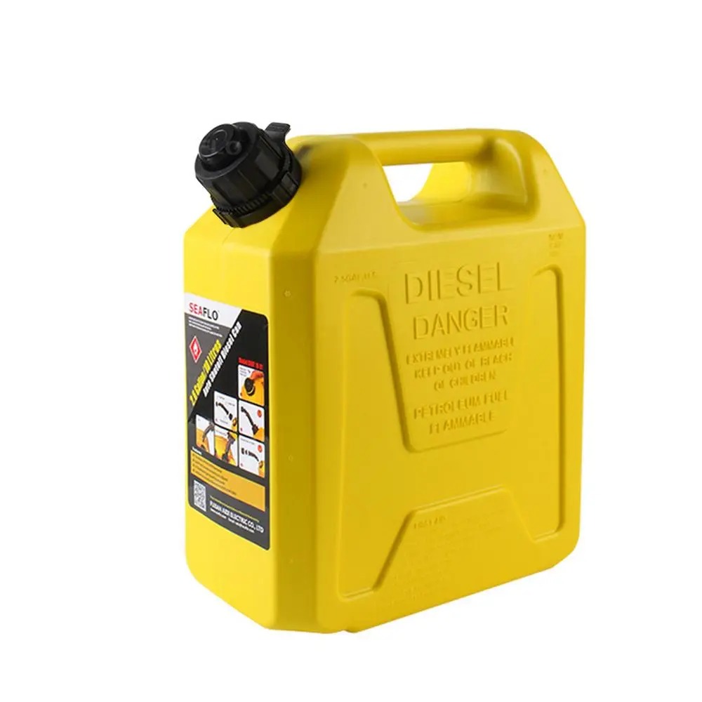 Galonera Tanque de Gasolina 10 Litros - Amarillo - Imagen 3