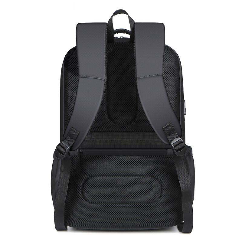 Mochila Impermeable Plus USB Resistente - Negro - Imagen 2