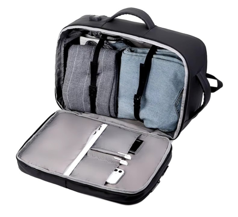 Mochila de Viaje Voyager para Cabina USB - Grafito - Imagen 3