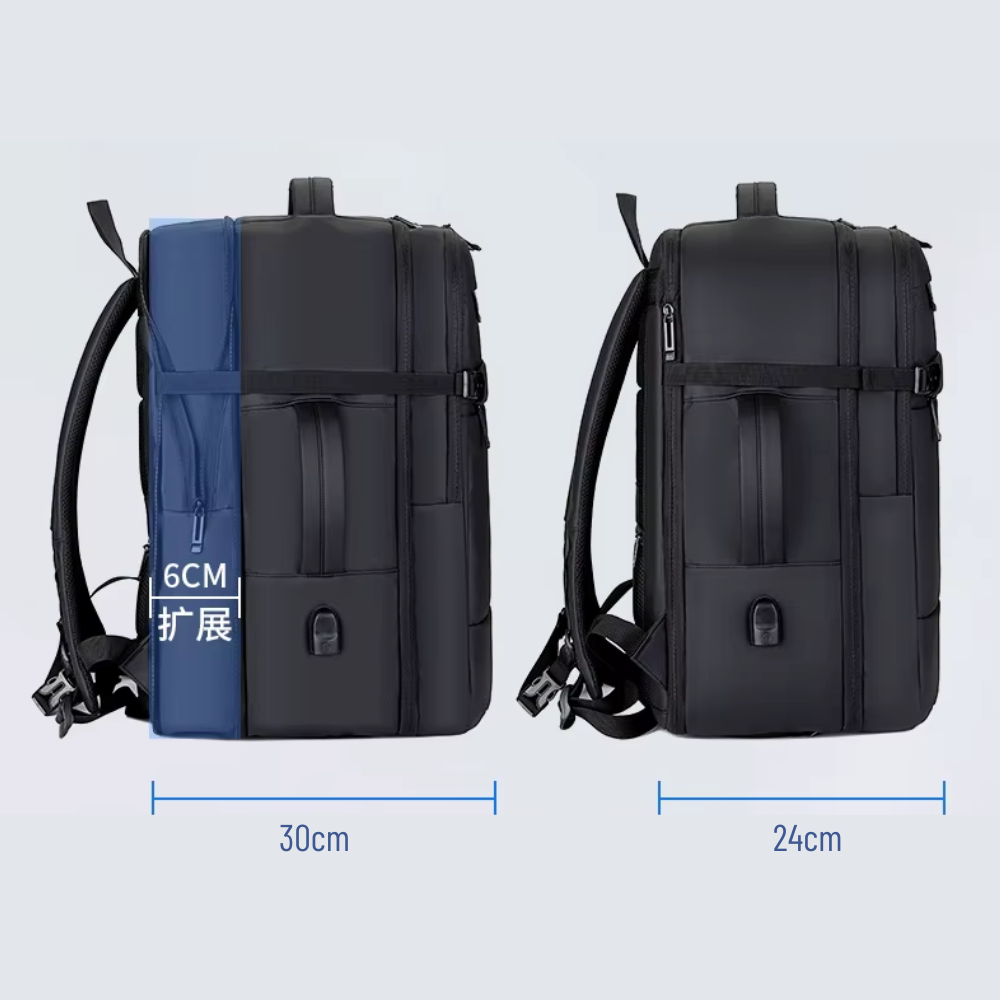 Mochila de Viaje Voyager para Cabina USB - Grafito - Imagen 6