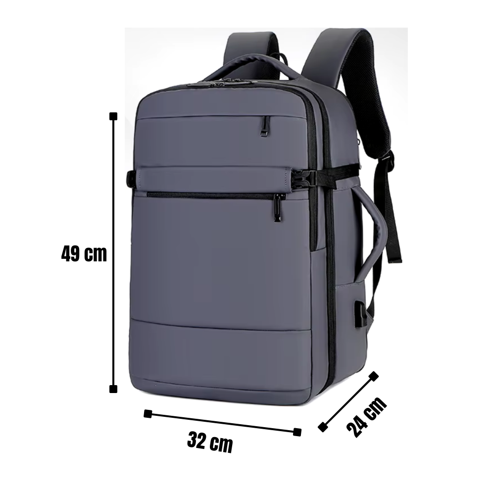 Mochila de Viaje Voyager para Cabina USB - Grafito - Imagen 7