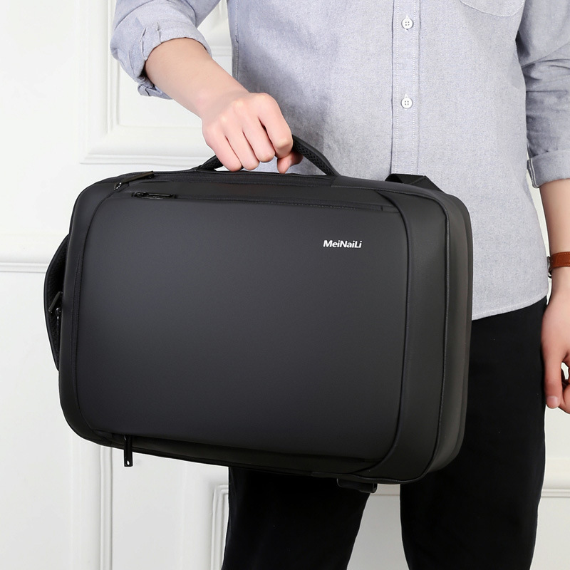 Mochila Bolso de Mano Viajera Versatil - Imagen 6