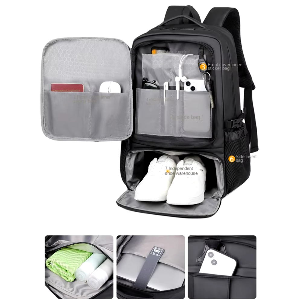Mochila Viajera Multiusos Cyper - Imagen 5