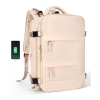 Mochila de Viaje Bolso de Mano Multiequipaje- Beige