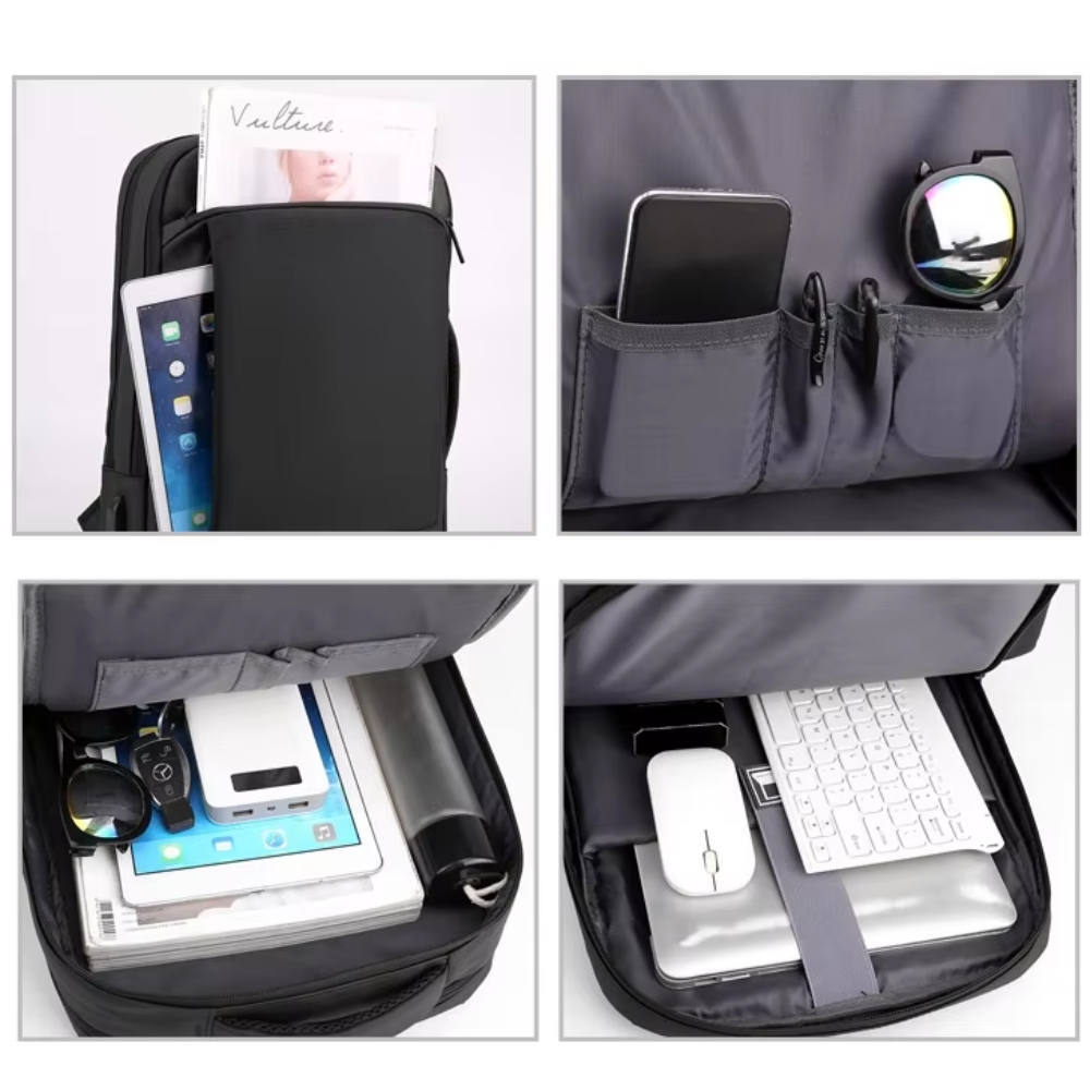 Mochila Impermeable USB Resistente - Imagen 4