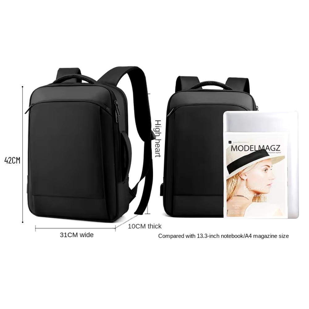 Mochila Impermeable USB Resistente - Imagen 5