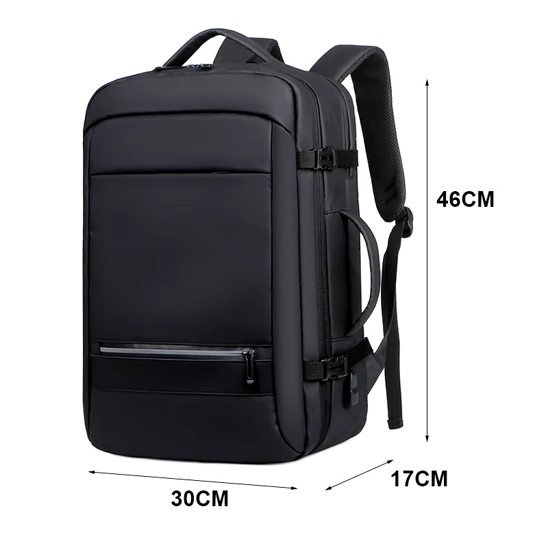 Mochila Impermeable Portalaptop USB Resistente - Imagen 4