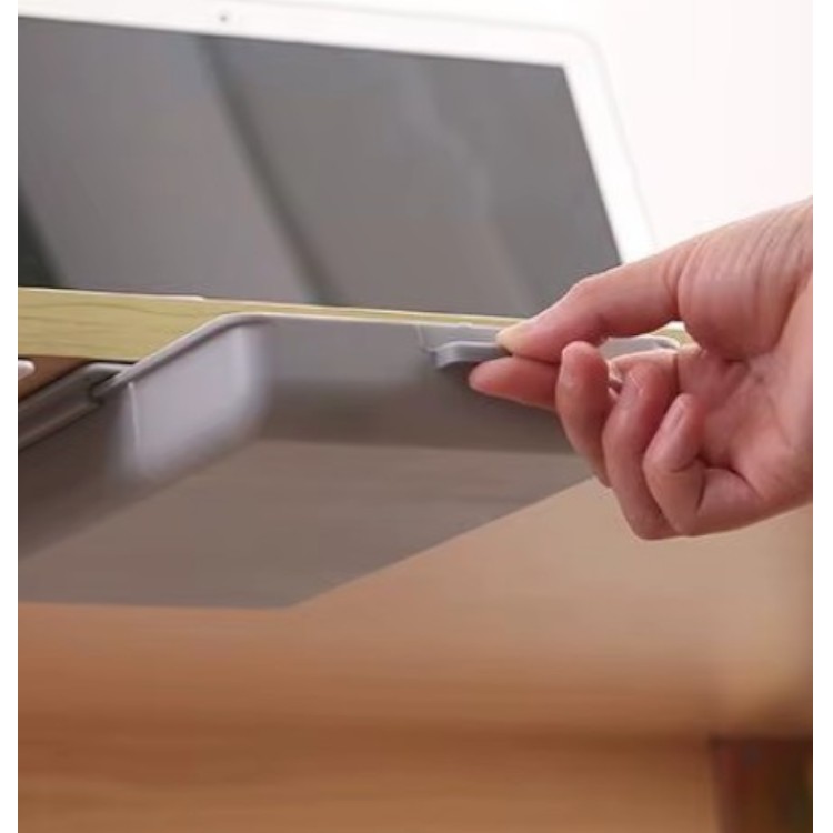Cajón Bandeja Autoadhesiva Para Escritorio Oculto - Imagen 3