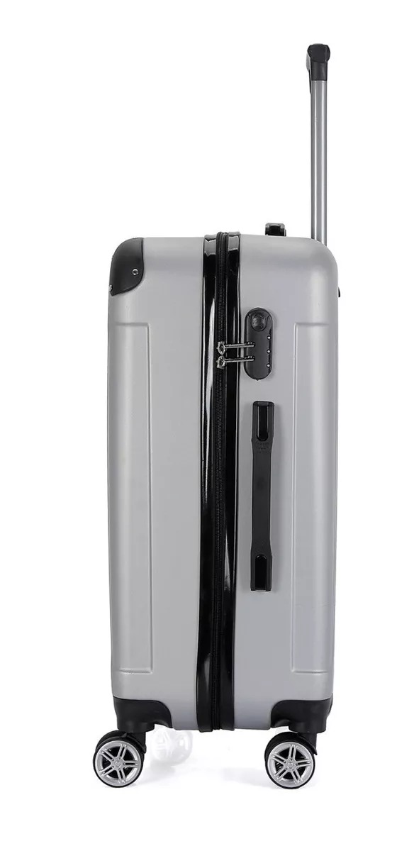 Maleta de Cabina con Clave Carry on 10kg - Plateado - Imagen 3