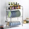Escurridor Organizador De Platos Para Cocina De 3 Niveles