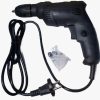 Taladro Atornillador Eléctrico 400w Color Negro