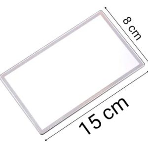 Espejo Portátil De Acero Para Tapasol De Auto Universal