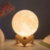 Lampara Luna 3d Led Multicolor