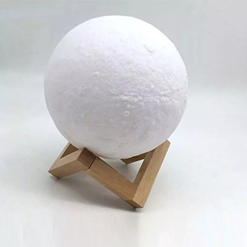 Lampara Luna 3d Led Multicolor - Imagen 6