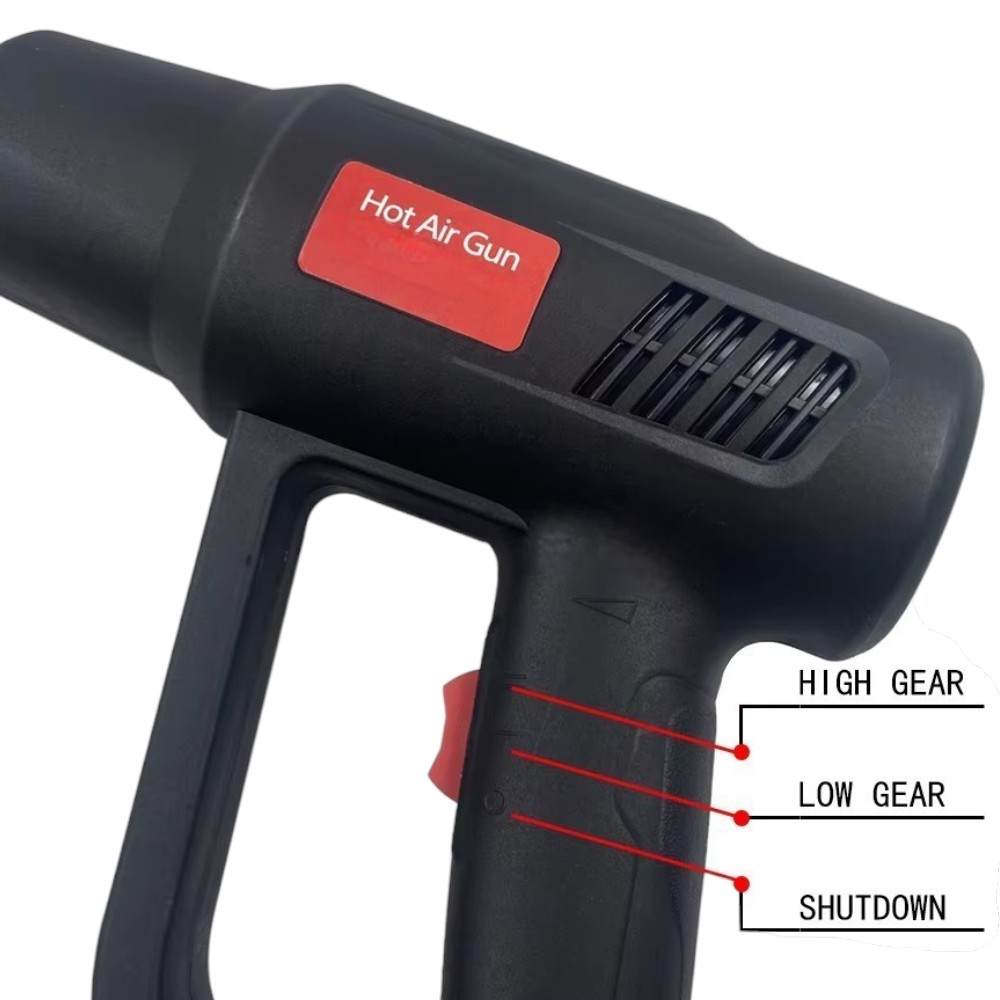 Pistola Calor Aire Caliente 500c Y 1800 Watts Herramienta - Imagen 2