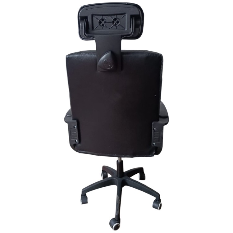 Silla de Oficina Moderna con Respaldo y Cabecera - Imagen 4