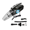 Aspiradora Y Compresor De Aire Para Auto 120 Watts Inflador