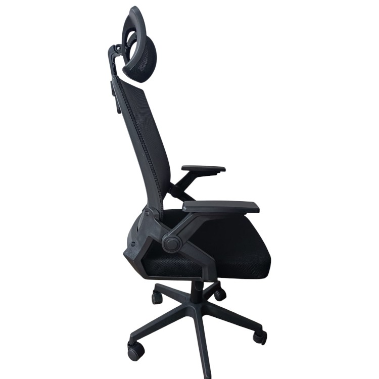 Silla Ergonómica de Oficina Giratoria con Apoyacabeza - Imagen 4