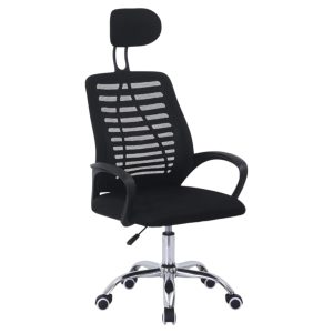 Silla Ergonómica de Oficina con Cabecera y Respaldo