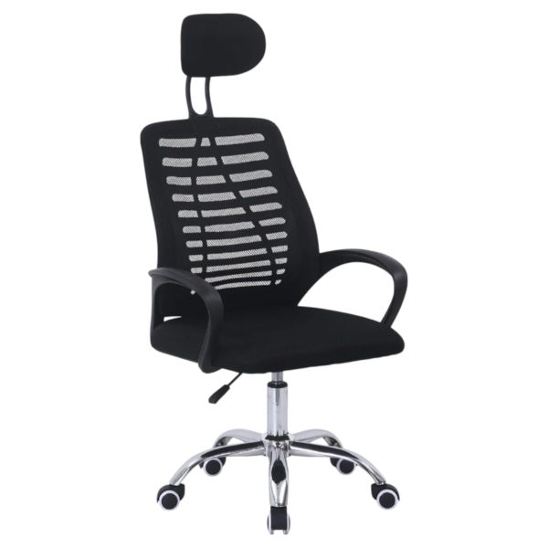 Silla Ergonómica de Oficina con Cabecera y Respaldo