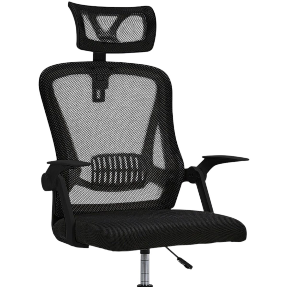 Silla de Oficina Ergonómica con soporte de Cabeza Negro - Imagen 3