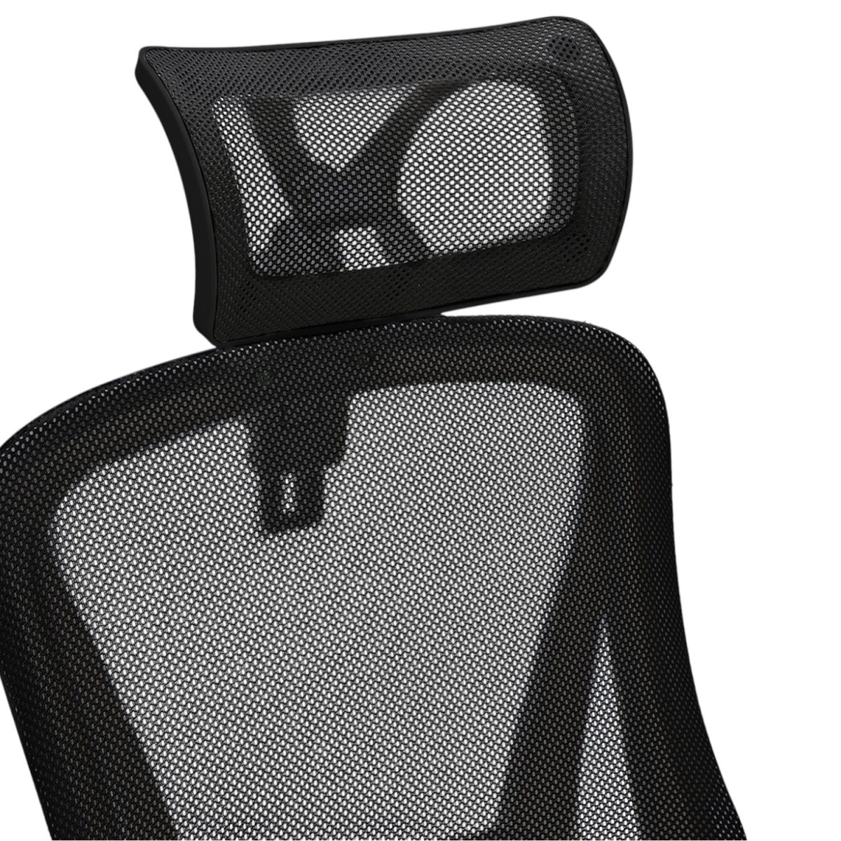 Silla de Oficina Ergonómica con soporte de Cabeza Negro - Imagen 4