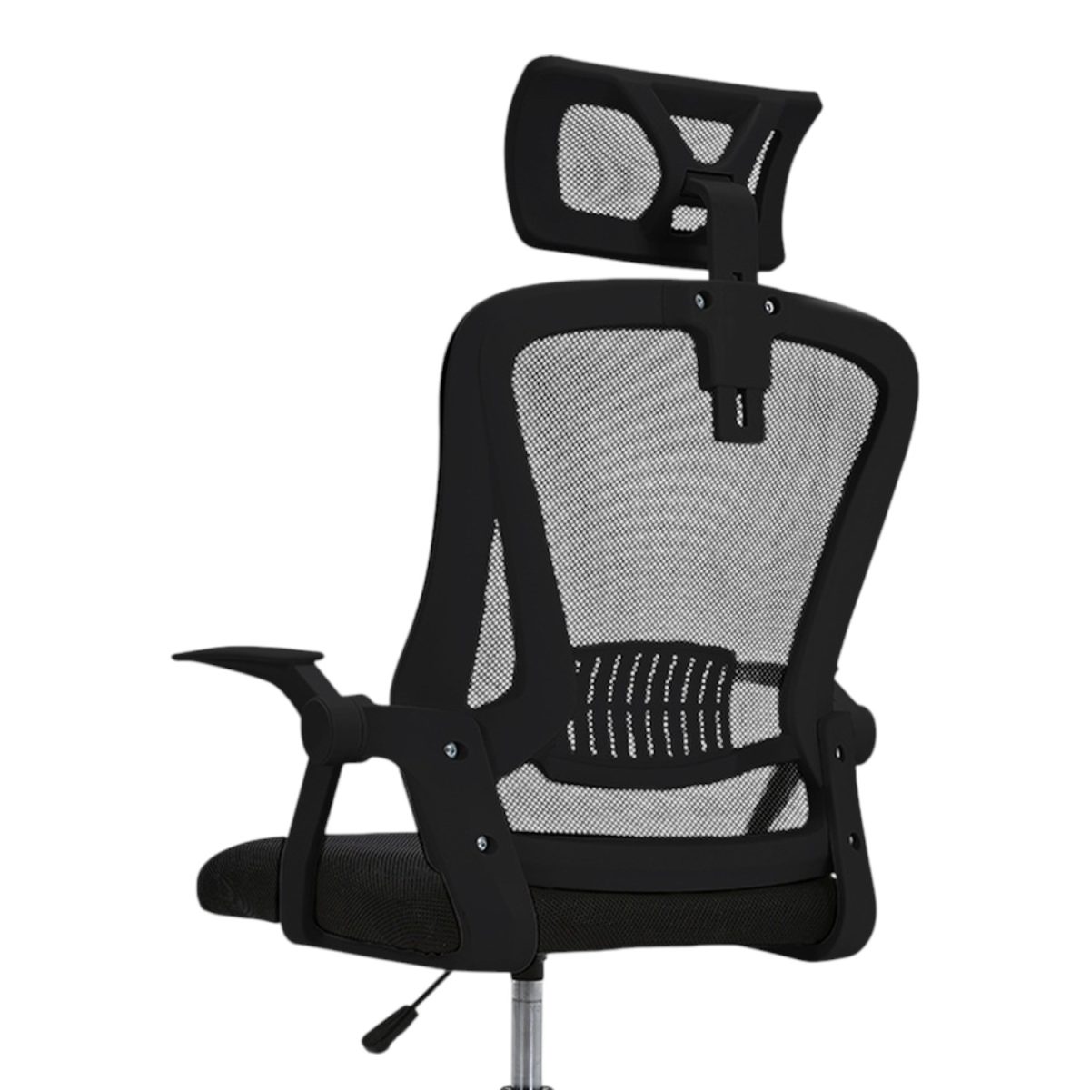 Silla de Oficina Ergonómica con soporte de Cabeza Negro - Imagen 5