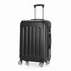 Maleta De Viaje 26 Pulgadas 15 Kg con Clave - Negro