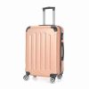 Maleta De Viaje 26 Pulgadas 15 Kg con Clave - Oro Rosa