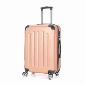 Maleta De Viaje 26 Pulgadas 15 Kg con Clave - Oro Rosa