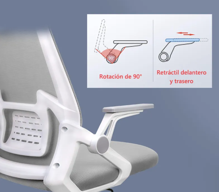 Silla Ergonómica de Oficina con Cabecera y Respaldo Regulables Verde - Imagen 5