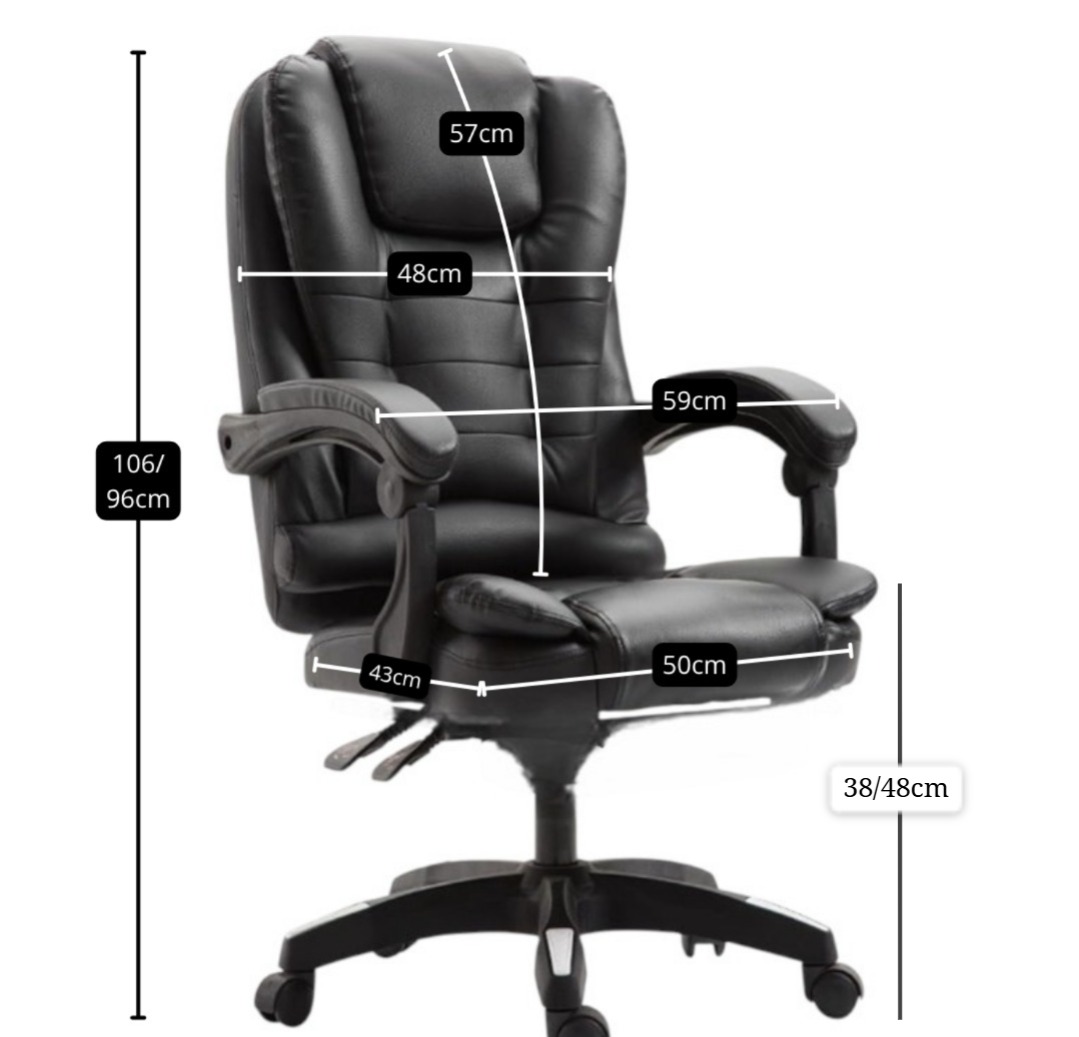 Silla Gerencial Diseño Confort con Reposapiés - Imagen 2