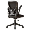 Silla Ergonómica con Altura Regulable y Brazos Abatibles Negra