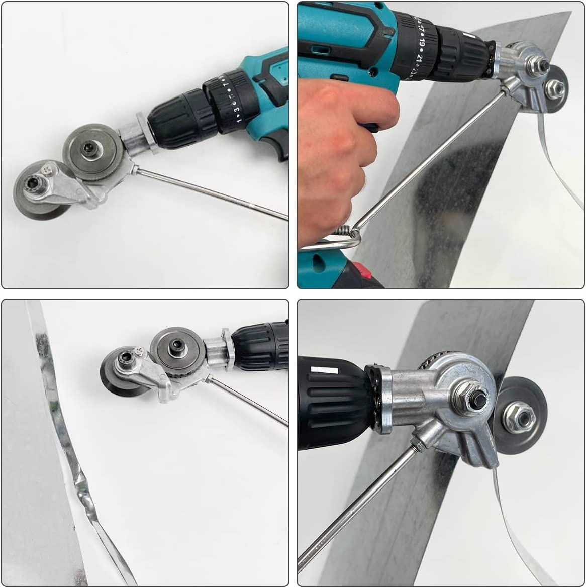 Cortador de Metal Adaptador para Taladro - Imagen 3