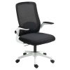 Silla de Oficina con Respaldo Ergonómico de Malla Blanco