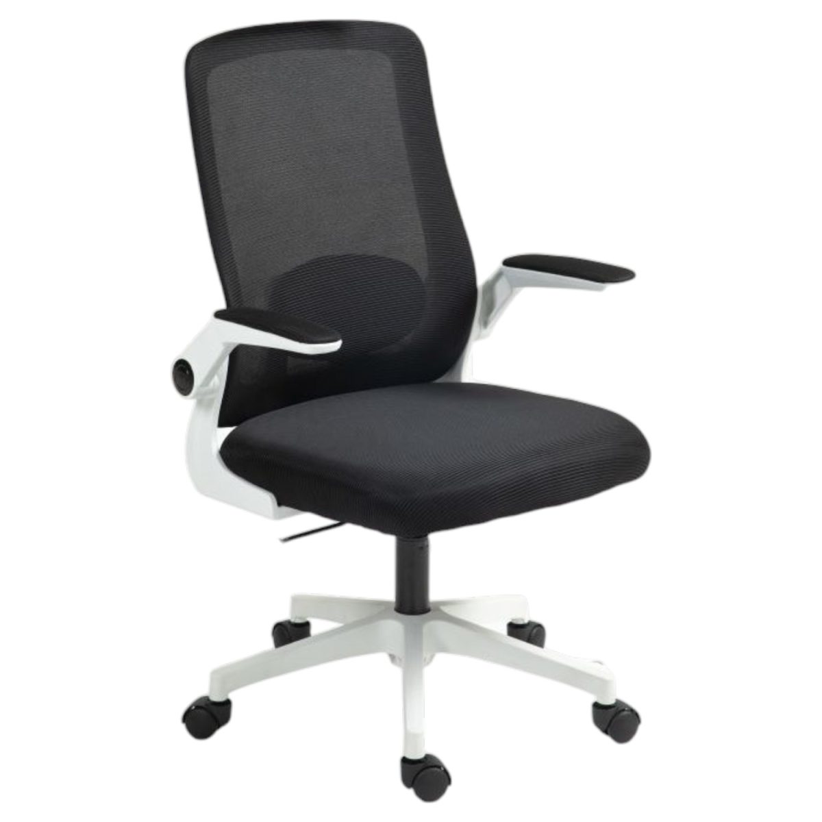 Silla de Oficina con Respaldo Ergonómico de Malla Blanco - Imagen 5