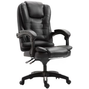 Silla de Gerencia con Diseño Elegante y Ruedas Silenciosas
