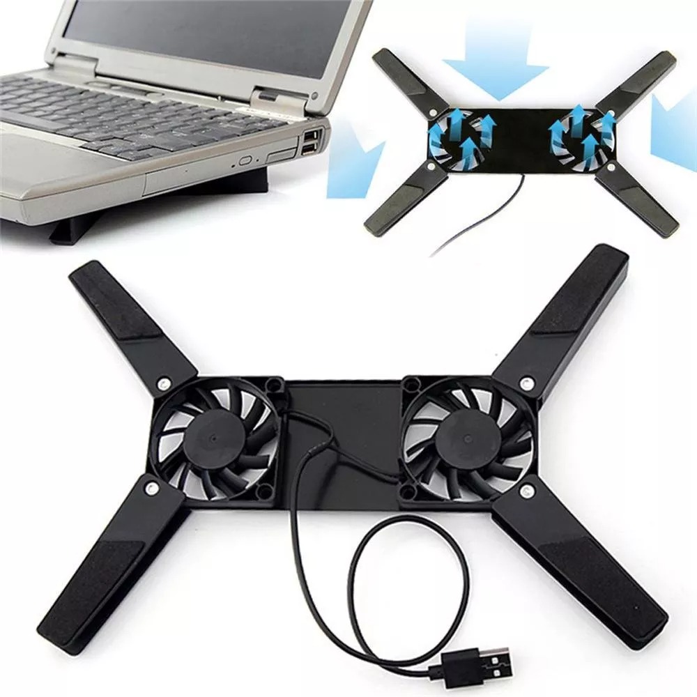Cooler Enfriador Ventilador Portátil USB Laptop Mini - Imagen 2