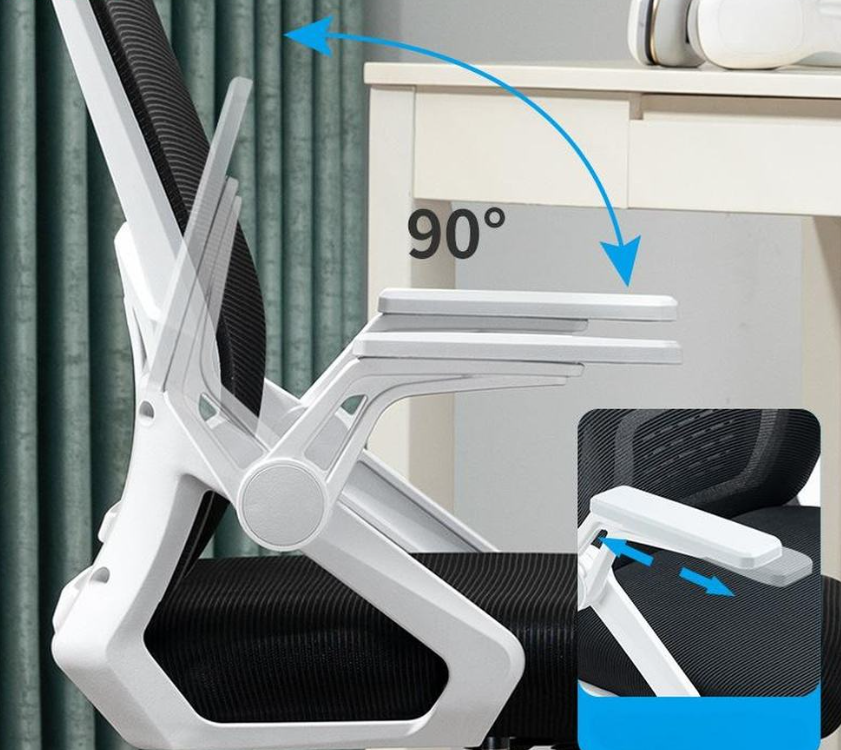 Silla de Oficina Ergonómica Nova Blanco - Imagen 9